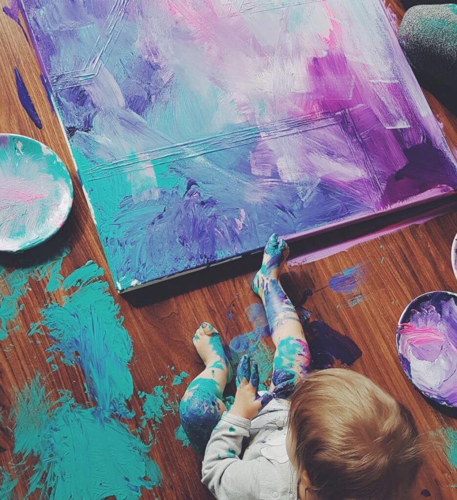 Animacje dla dzieci — malowanie na płótnie - 4 Żywioły